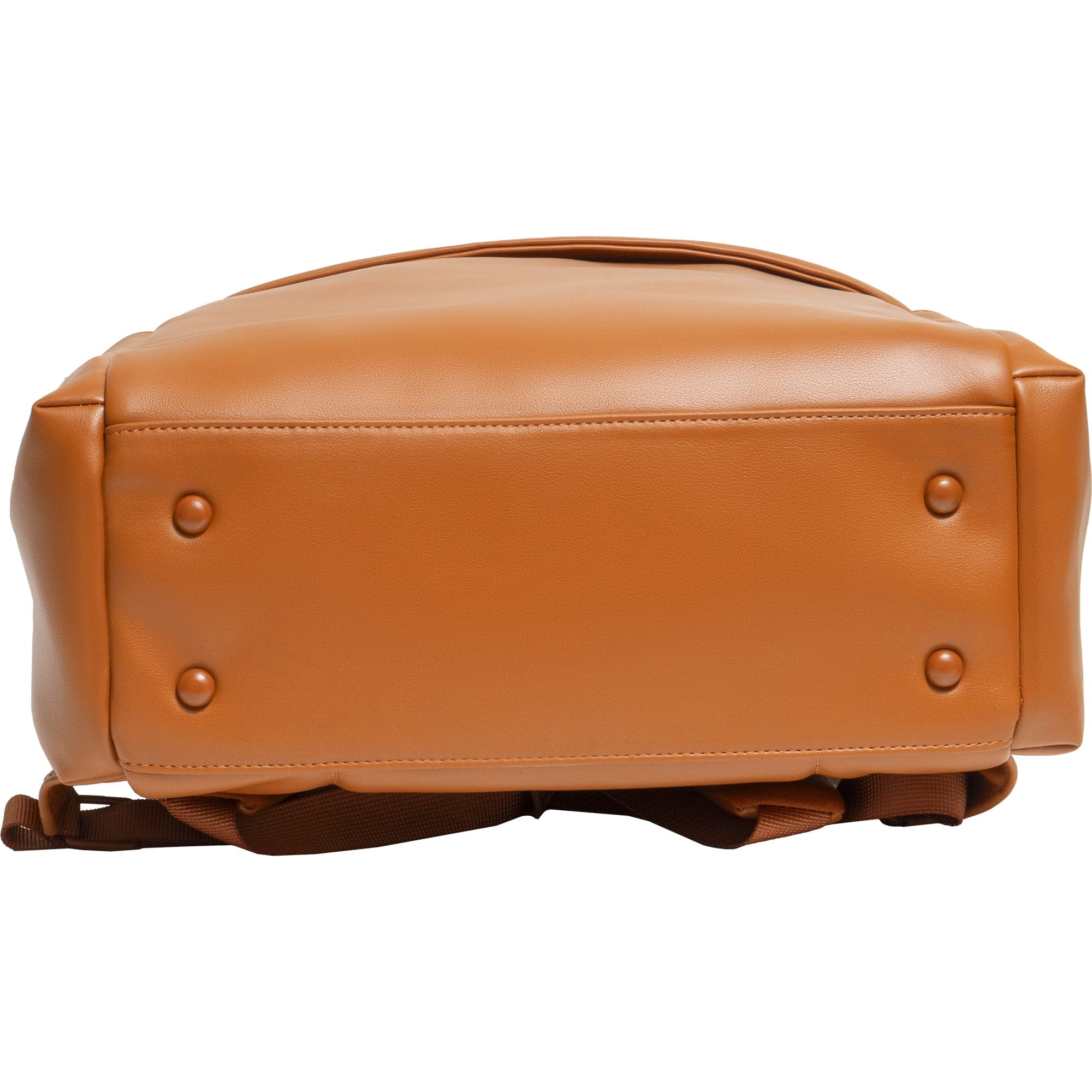 The Verona Vegan Vachetta Leather Backpack- Cognac