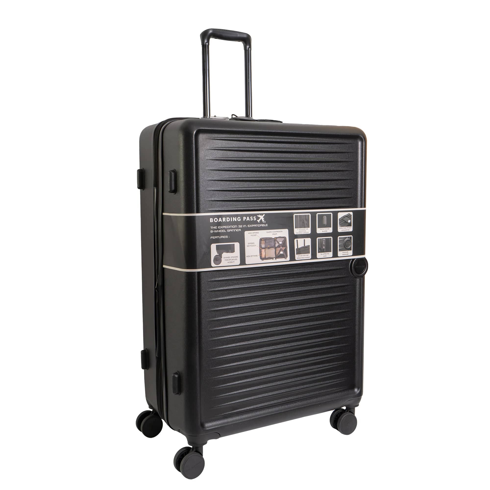 Boarding Pass The Expedition 3 Piece Luggage & Duffle Set