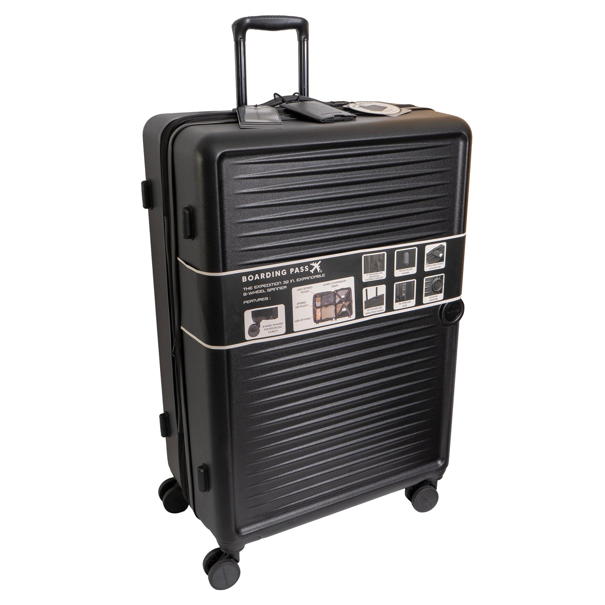 Boarding Pass The Expedition 3 Piece Luggage & Duffle Set