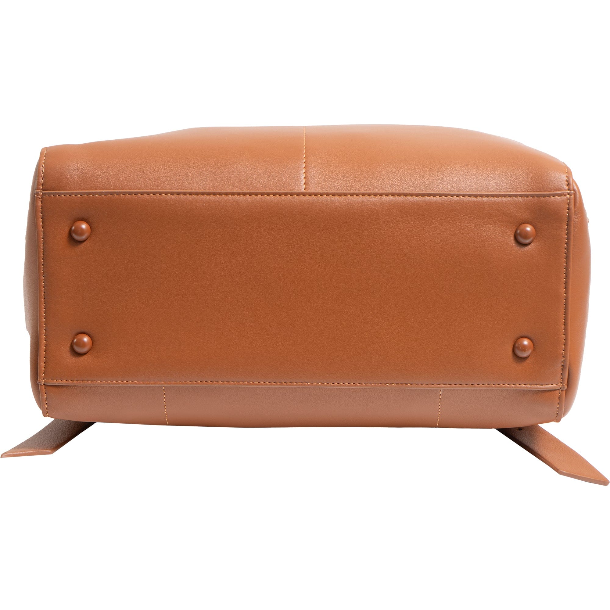 The Verona Vegan Vachetta Leather Square Backpack