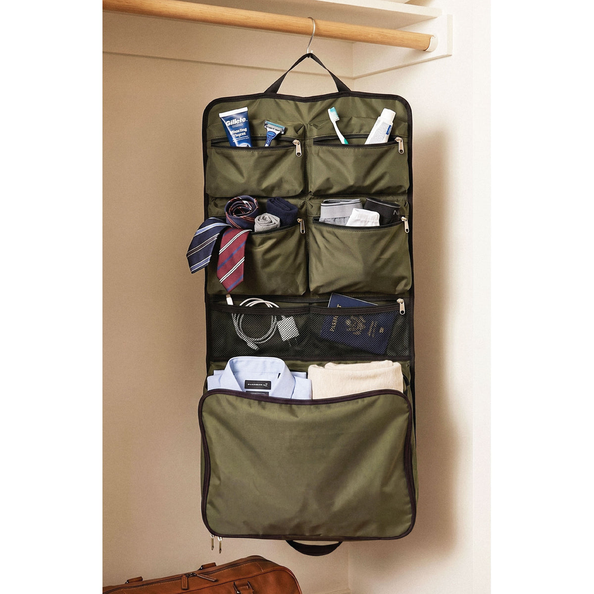 Boarding Pass Pack-Away Closet