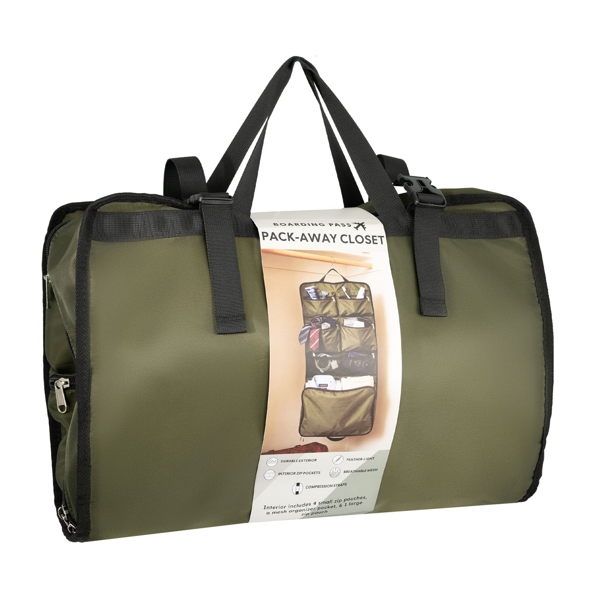 Boarding Pass Pack-Away Closet
