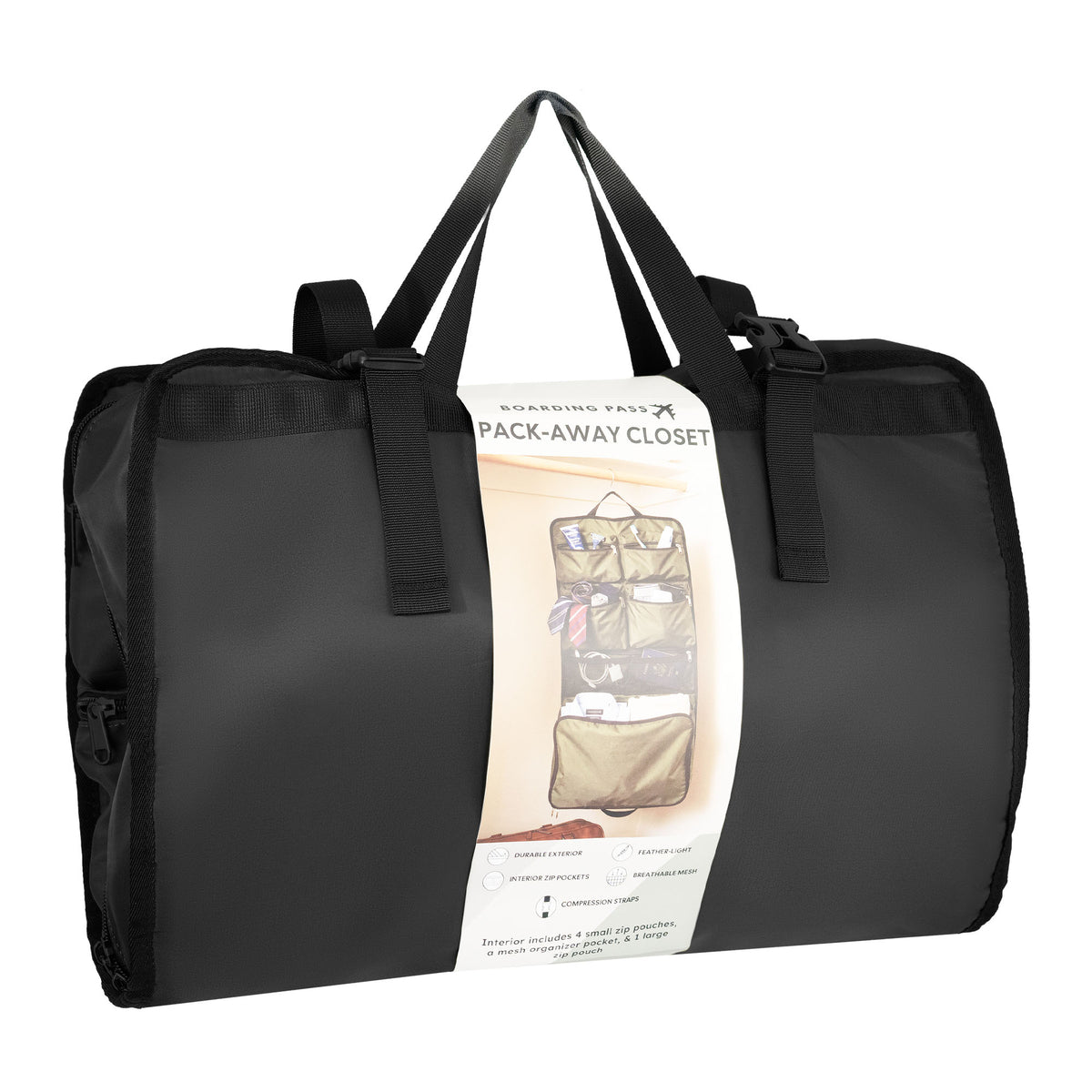 Boarding Pass Pack-Away Closet