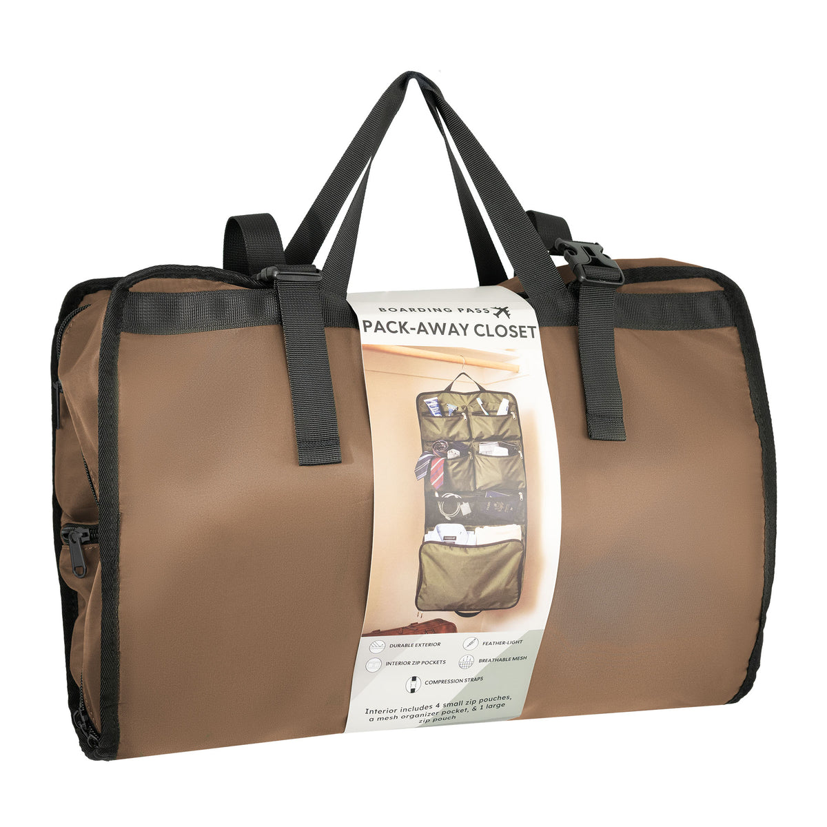 Boarding Pass Pack-Away Closet