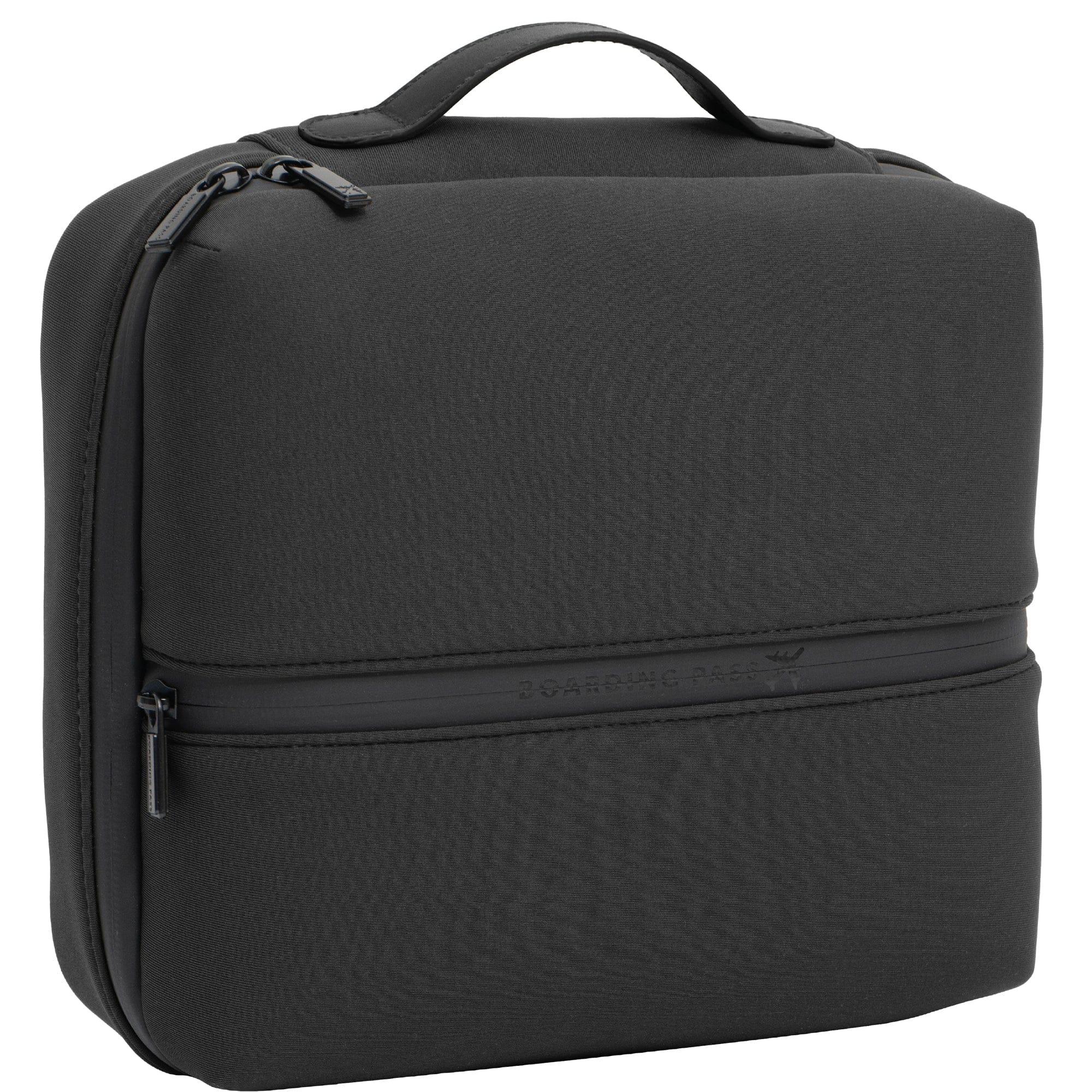 The Callisto Neoprene Toiletry Case- Black