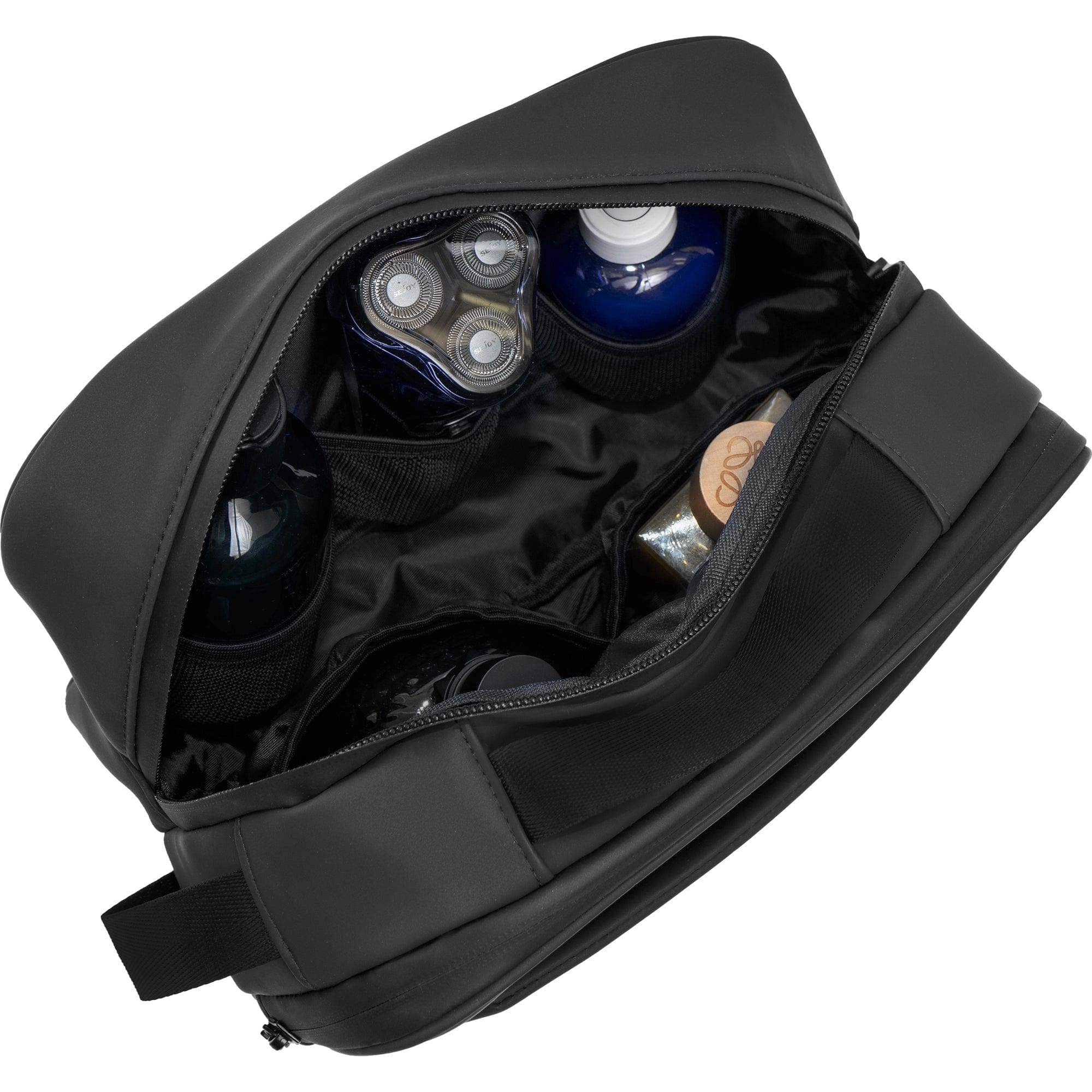 ❤リバーシブル ❤dopタンバリン【black✕black】&ラビットボアベスト The Titan Tarpaulin Dopp Kit- Black
