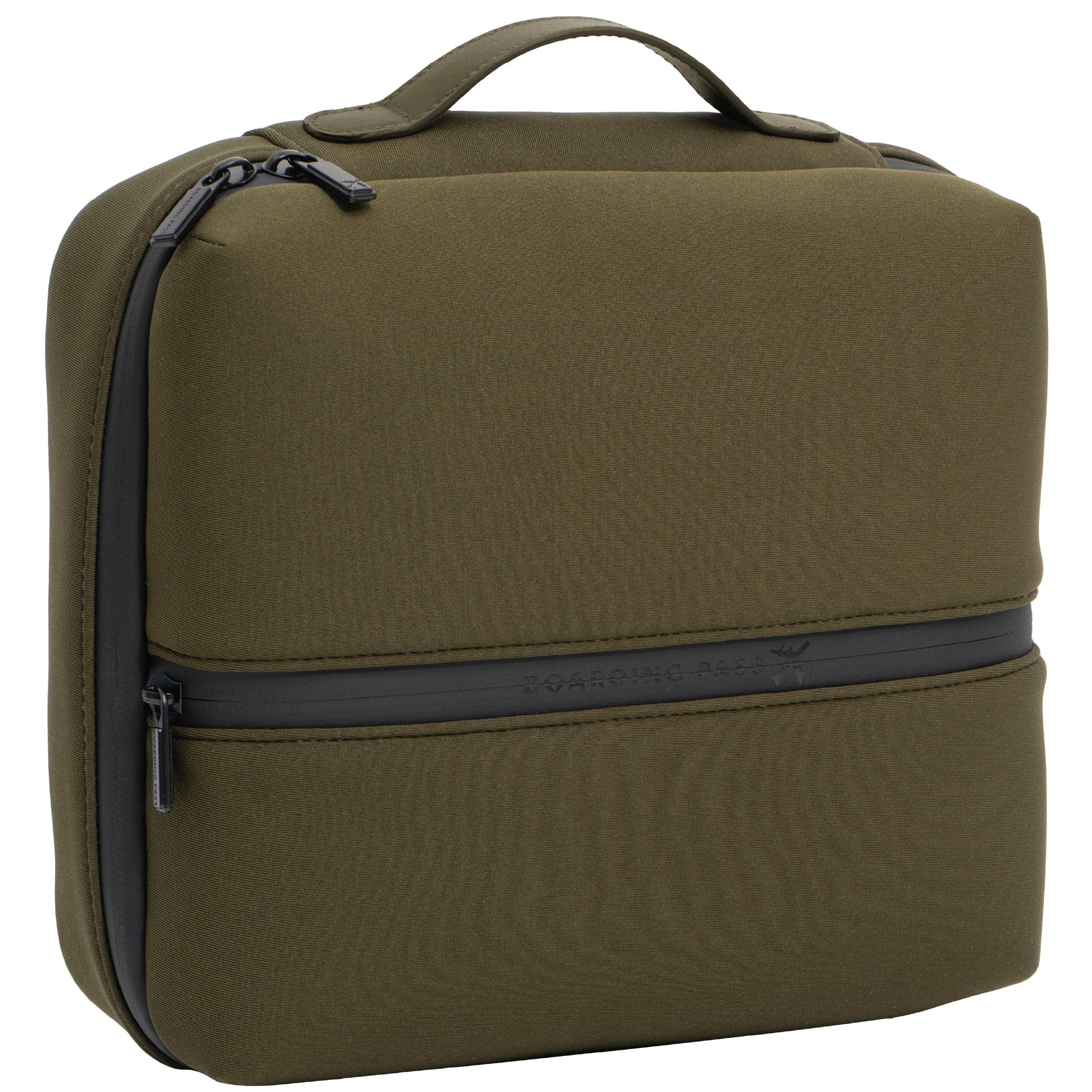 The Callisto Neoprene Toiletry Case- Olive