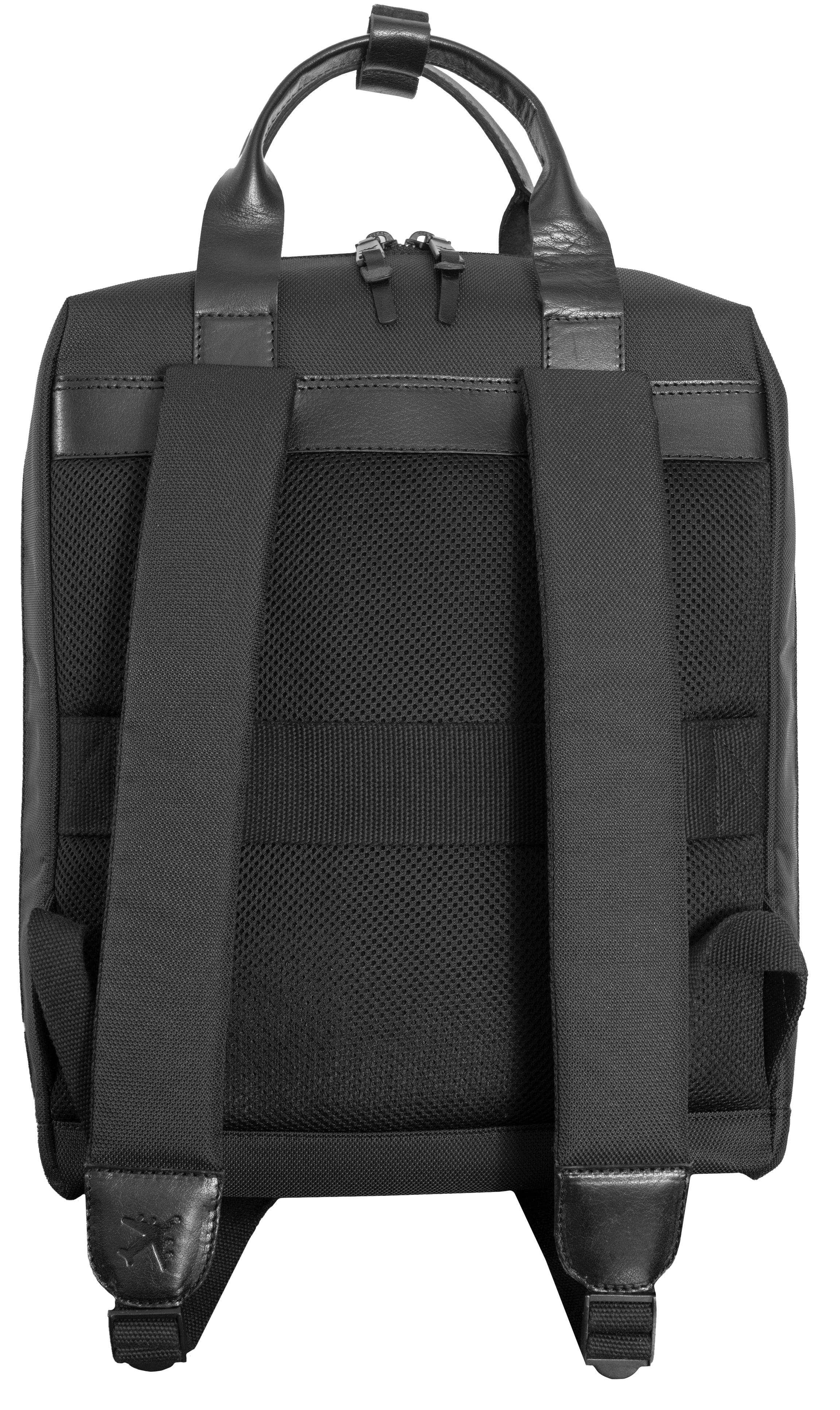 The 18” Metro 1680 Denier Nylon Travel Backpack - Black