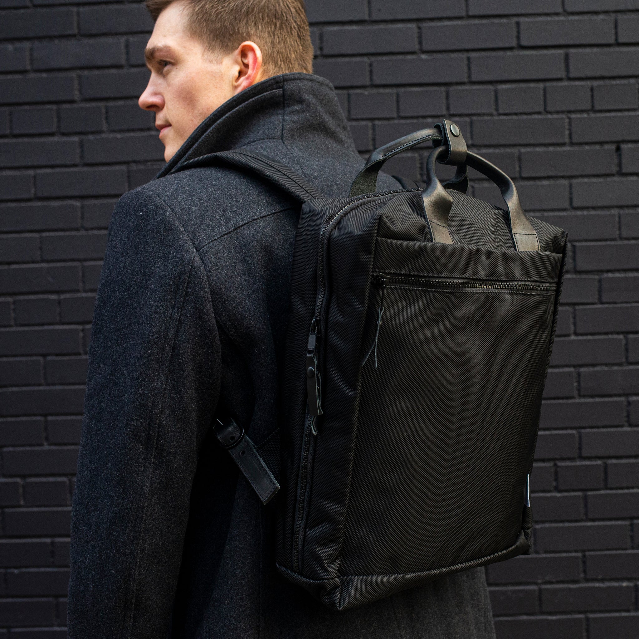 Metro Backpack - Jet Black | Boarding Pass NYC