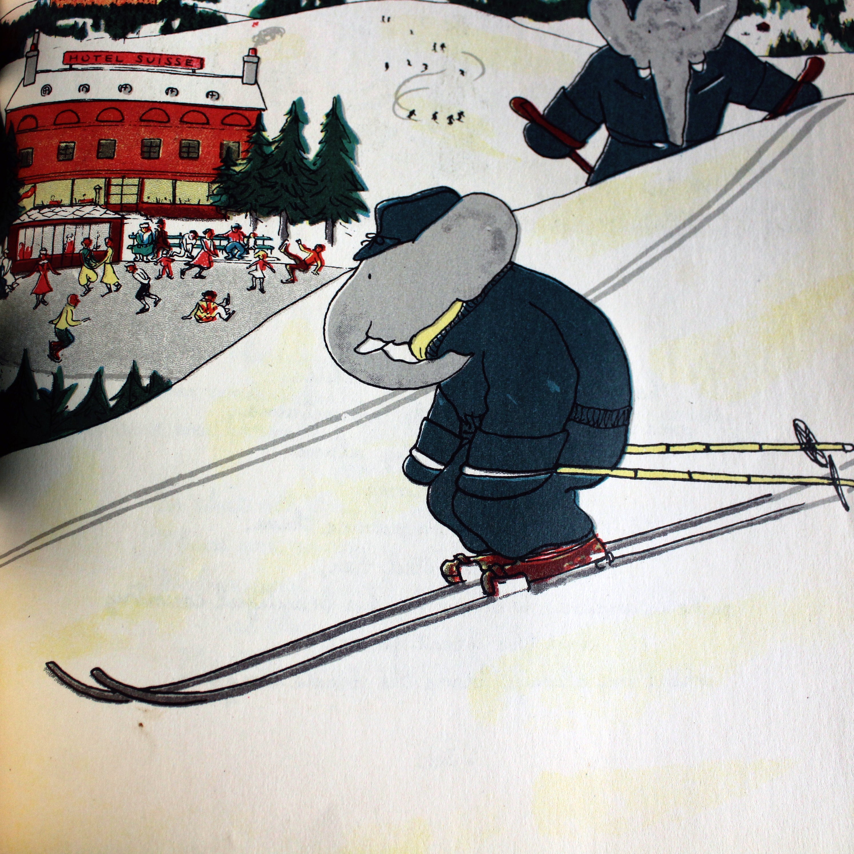 The Travels of Babar (First Edition, First U.S. Printing, 1934 ...